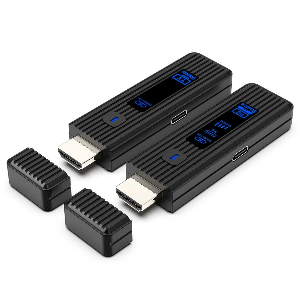 Tarchuradóir & Glacadóir HDMI Gan Sreang - 1080p Débhanda 2.4G5.8G Síneadh HDMI Gan Sreang Suas Le 50m